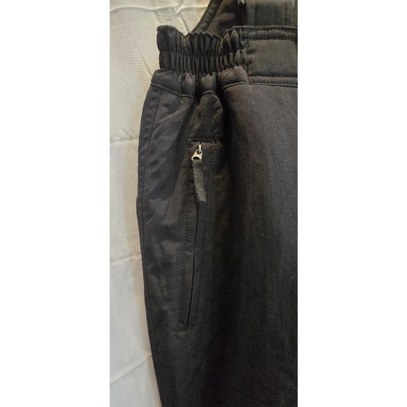 Slalom Women's Ski Snow Bib Overalls Black Adjustable - Picture 7 of 11